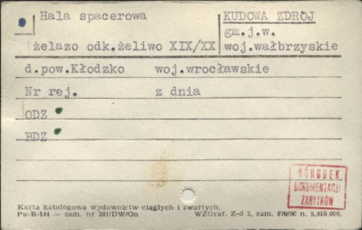 hala spacerowa, skan 1
