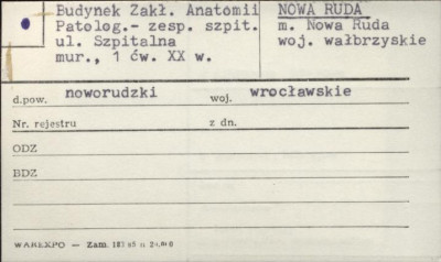 budynek Zakł. Anatomii Patolog. - zesp. szpit., skan 1