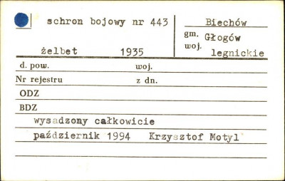 schron bojowy nr 443, skan 1