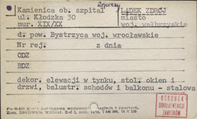kamienica, ob. szpital rejonowy, skan 1