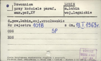 dzwonnica przy kościele par., skan 1