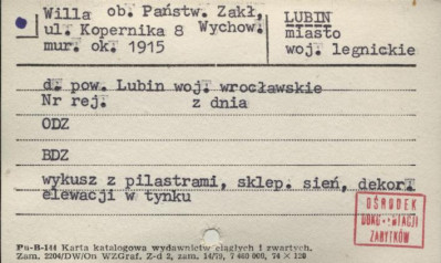 willa, ob. Państw. Zakł. Wychow., skan 1