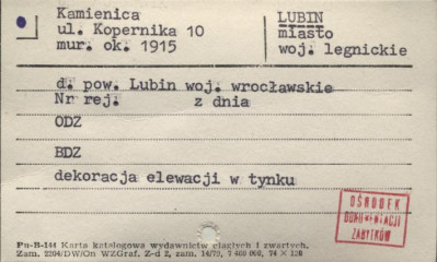 kamienica, skan 1