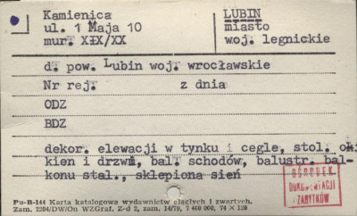 kamienica, skan 1