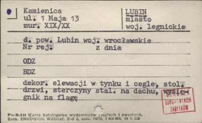kamienica, skan 1