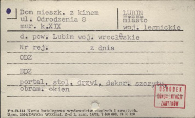 dom mieszkalny z kinem, skan 1
