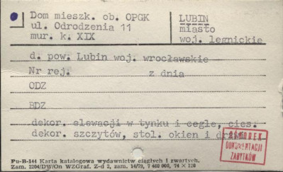 dom mieszkalny, ob. OPGK, skan 1
