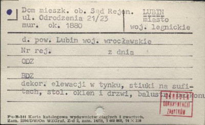 dom mieszkalny, ob. Sąd Rejon., skan 1