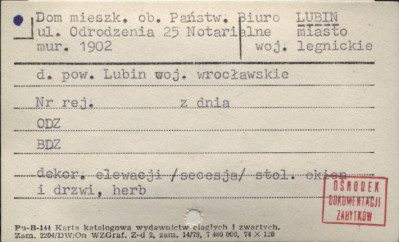 dom mieszkalny, ob. Państw. Biuro Notarialne, skan 1