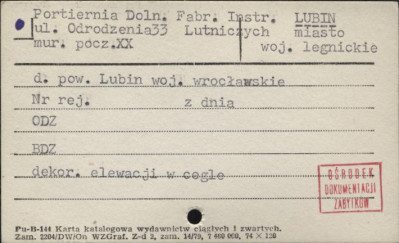 portiernia Doln. Fabr. Instr. Lutniczych, skan 1