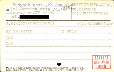 budynek gosp., ob. dom mieszkalny, skan 1