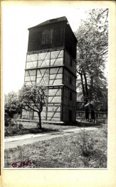 dzwonnica przy kościele ewang. - Pokoju, skan 2