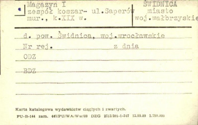 magazyn I, zespół koszar, skan 1