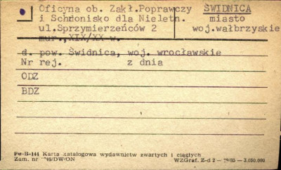 oficyna, ob. zakład poprawczy i schronisko dla nieletnich, skan 1