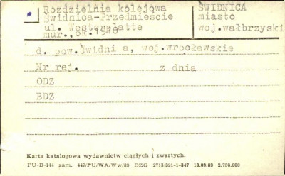 rozdzielnia kolejowa Świdnica-Przedmieście, skan 1