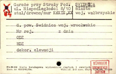 garaże przy straży pożarnej, skan 1