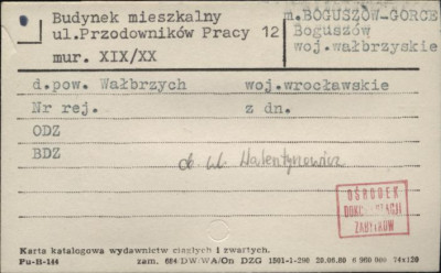 budynek mieszkalny, skan 1