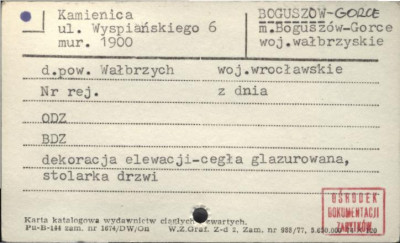 kamienica, skan 1