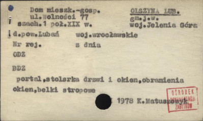 dom mieszkalno-gospodarczy, skan 1