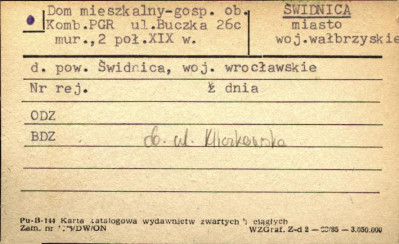 dom mieszkalno-gospodarczy ob. komb. PGR, skan 1