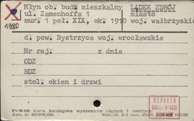 młyn ob. bud. mieszkalny, skan 1