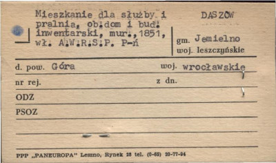 mieszkanie dla służby i pralnia, ob. dom i bud. inwentarski, skan 1