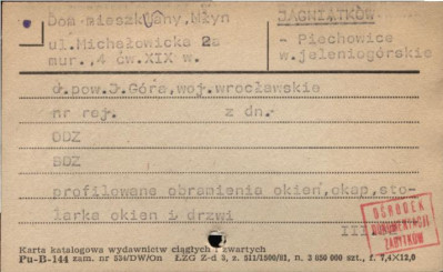 dom mieszkalny, młyn, skan 1
