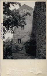 budynek pn.-wsch. zamku, ob. sale wystawowe, skan 3
