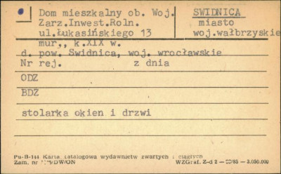 dom mieszkalny, ob. Woj. Zarz. Inwest. Roln., skan 1