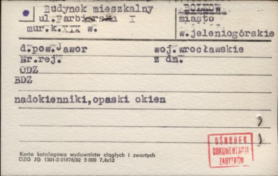 budynek mieszkalny, skan 1