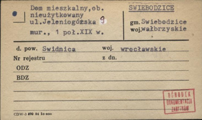 dom mieszkalny, ob. nieużytkowany, skan 1