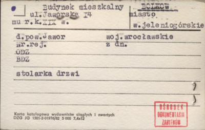 budynek mieszkalny, skan 1
