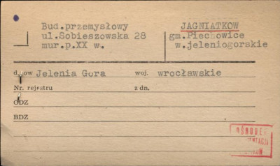 budynek przemysłowy, skan 1