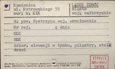 kamienica, skan 1