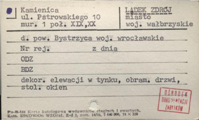 kamienica, skan 1
