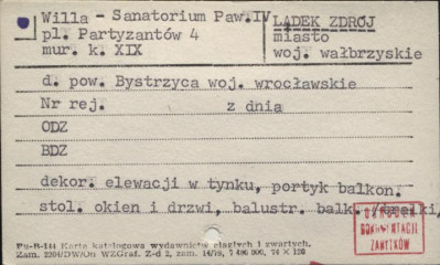 willa - sanatorium paw. IV, skan 1