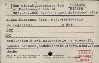 dom mieszkalny i ambulatorium, ZPO Watra, skan 1