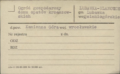 ogród gospodarczy domu opatów krzeszowskich, skan 1