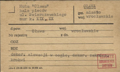 huta Oława hala pieców, skan 1
