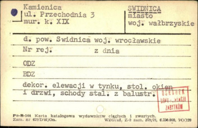 kamienica, skan 1