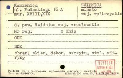 kamienica, skan 1