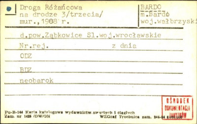 kaplica 3 - na drodze drodze różańcowej, skan 1