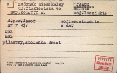 budynek mieszkalny, skan 1
