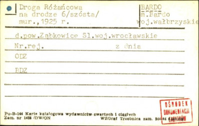 kaplica 6 - na drodze drodze różańcowej, skan 1