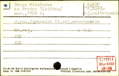 kaplica 7 - na drodze drodze różańcowej, skan 1