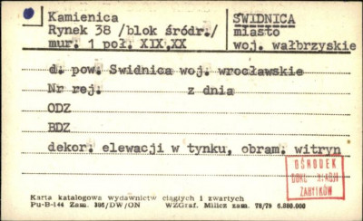 kamienica, skan 1