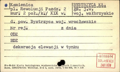 kamienica, skan 1