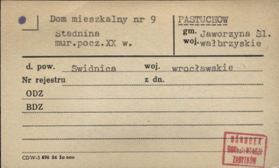 dom mieszkalny stadnina, skan 1