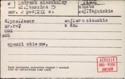 budynek mieszkalny, skan 1