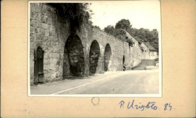 wewnętrzny pierścień murów z obwarowań miejsk., skan 2